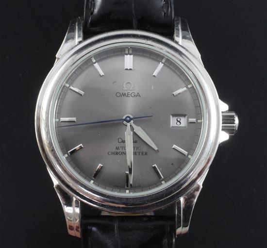 A gentlemans 2006 stainless steel Omega De Ville Automatic Chronometer, movement c.2500B,